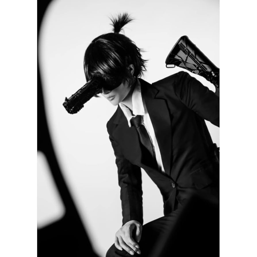 Amazon.co.jp: チェンソーマン マスク 早川アキ コスプレ お面